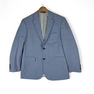 Jos A Bank Blazer Jacket Mens 41 Regular Cotton Wool Sports Coat Tailored Fit